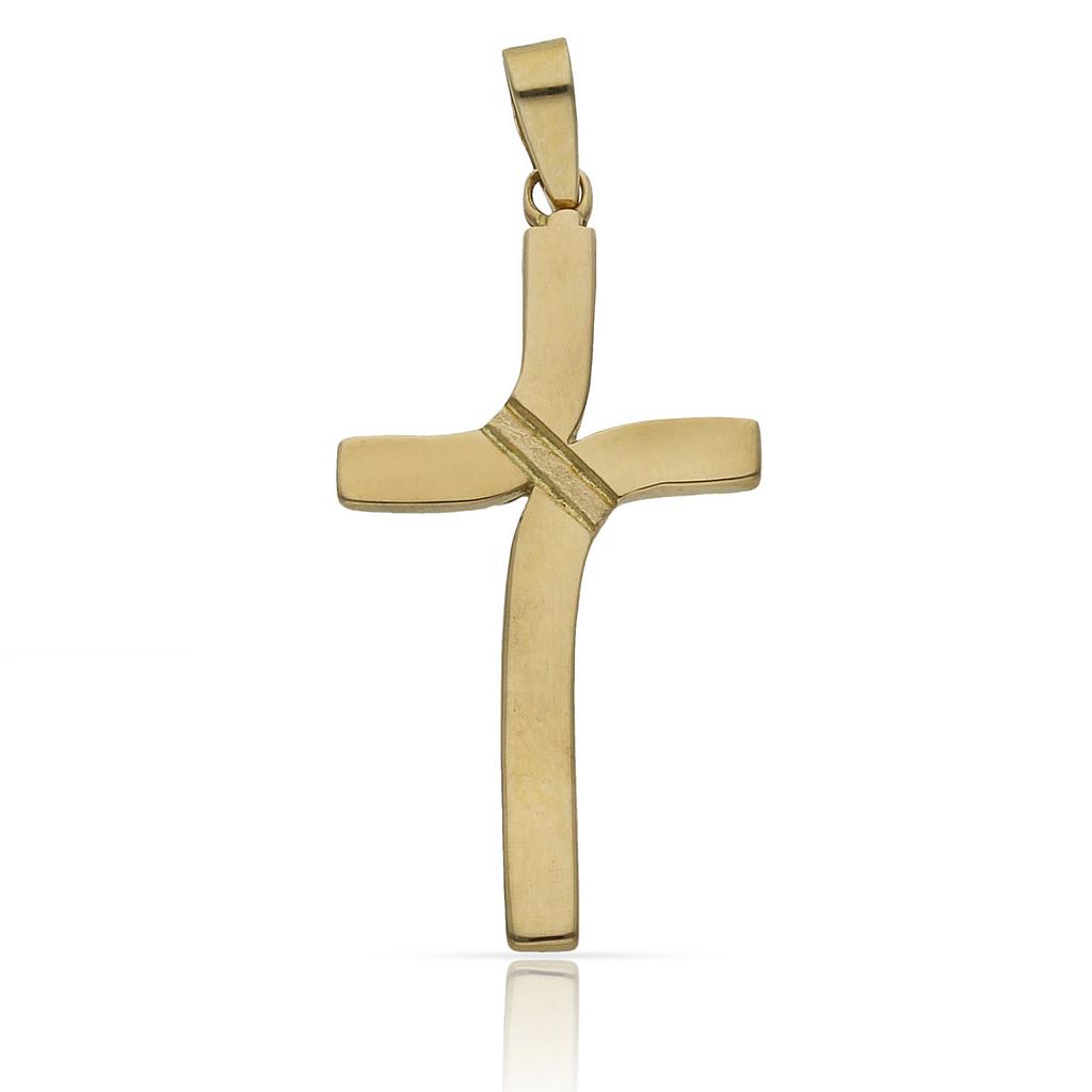 CRUZ ORO 18KL - 15X30MM