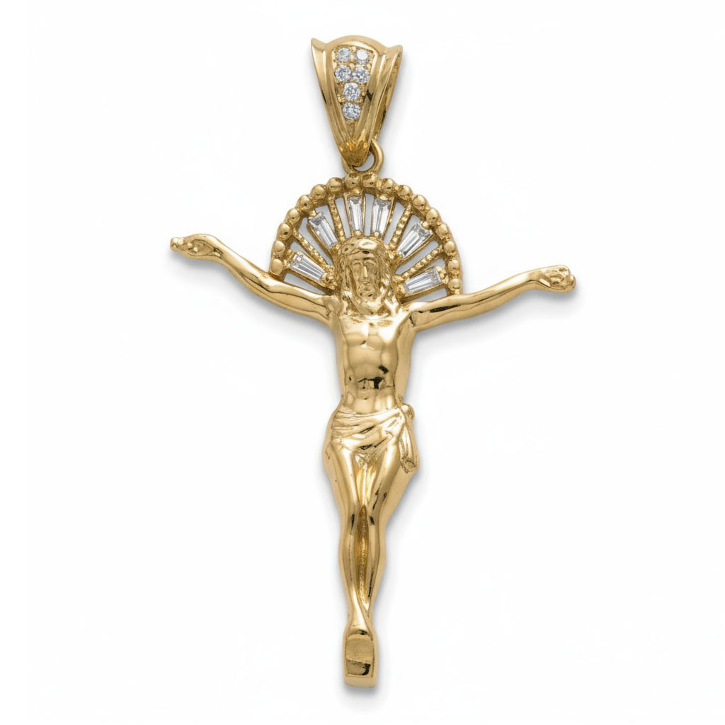 CRUZ ORO 18KL BAGUETTES - 56X75MM