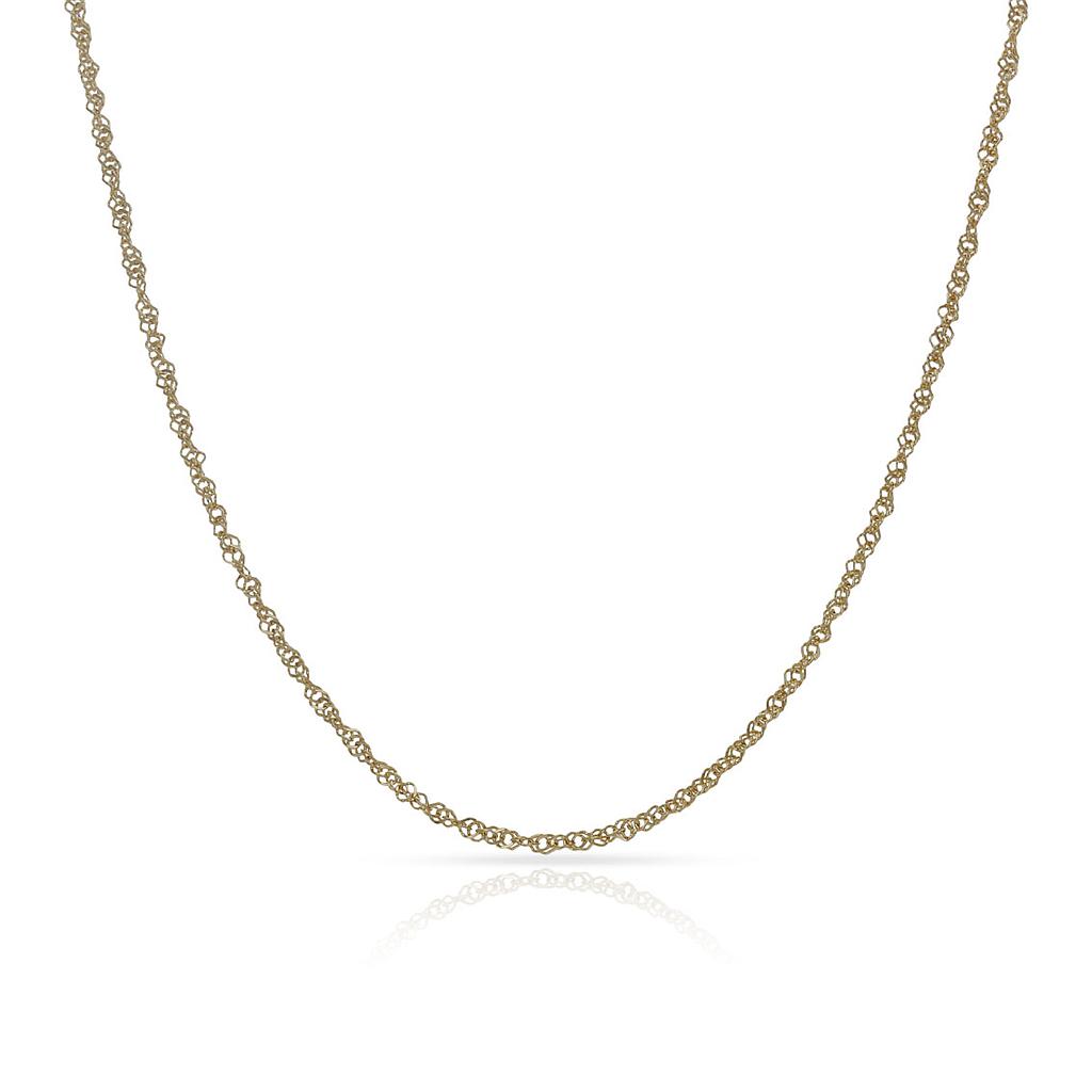 CADENA ORO 18KL SINGAPUR - 1MM