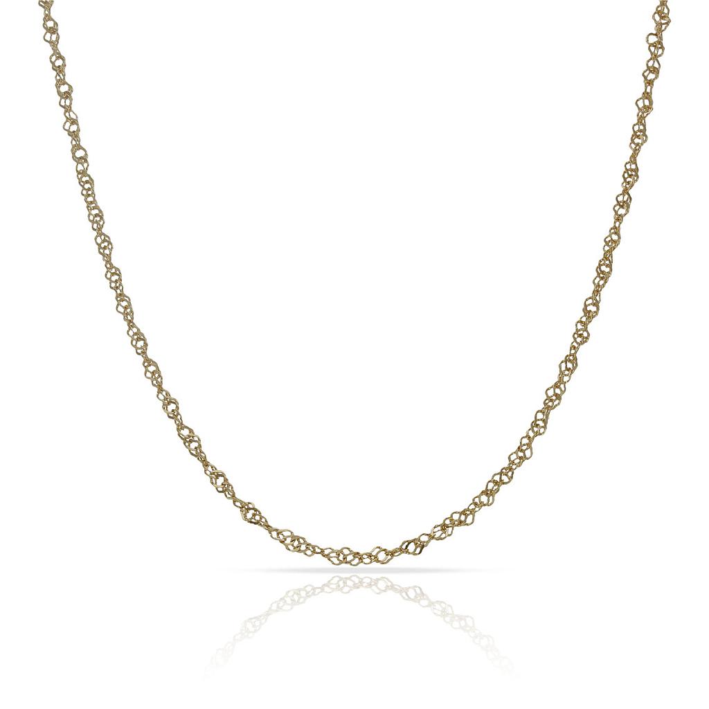 CADENA ORO 18KL SINGAPUR - 1.50MM