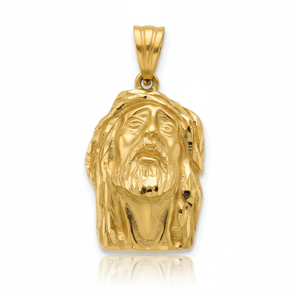 CABEZA ORO 18KL CRISTO - 18X28MM