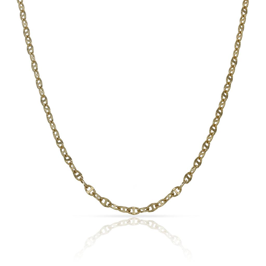 CADENA ORO 18KL CALABROTE HUECA - 2MM