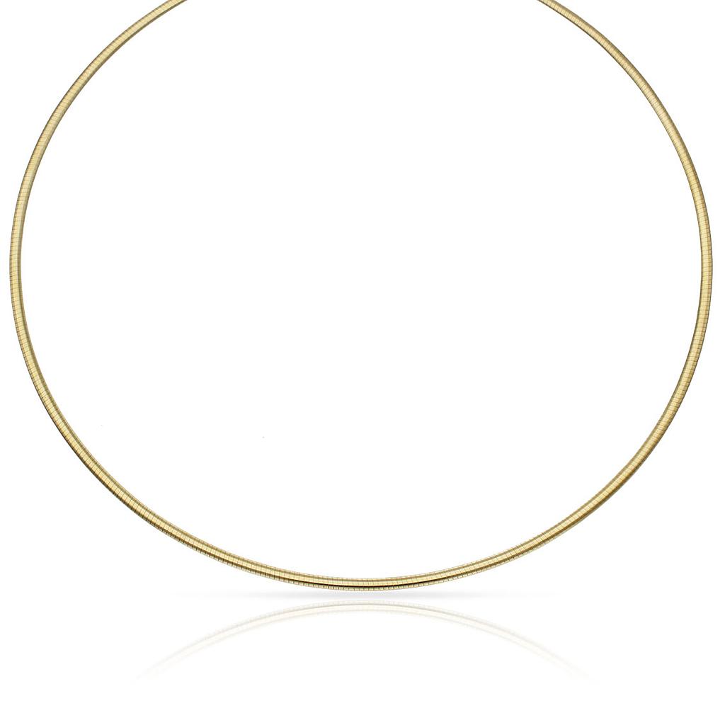 GARGANTILLA ORO 18KL TALLADA - 2.50MM