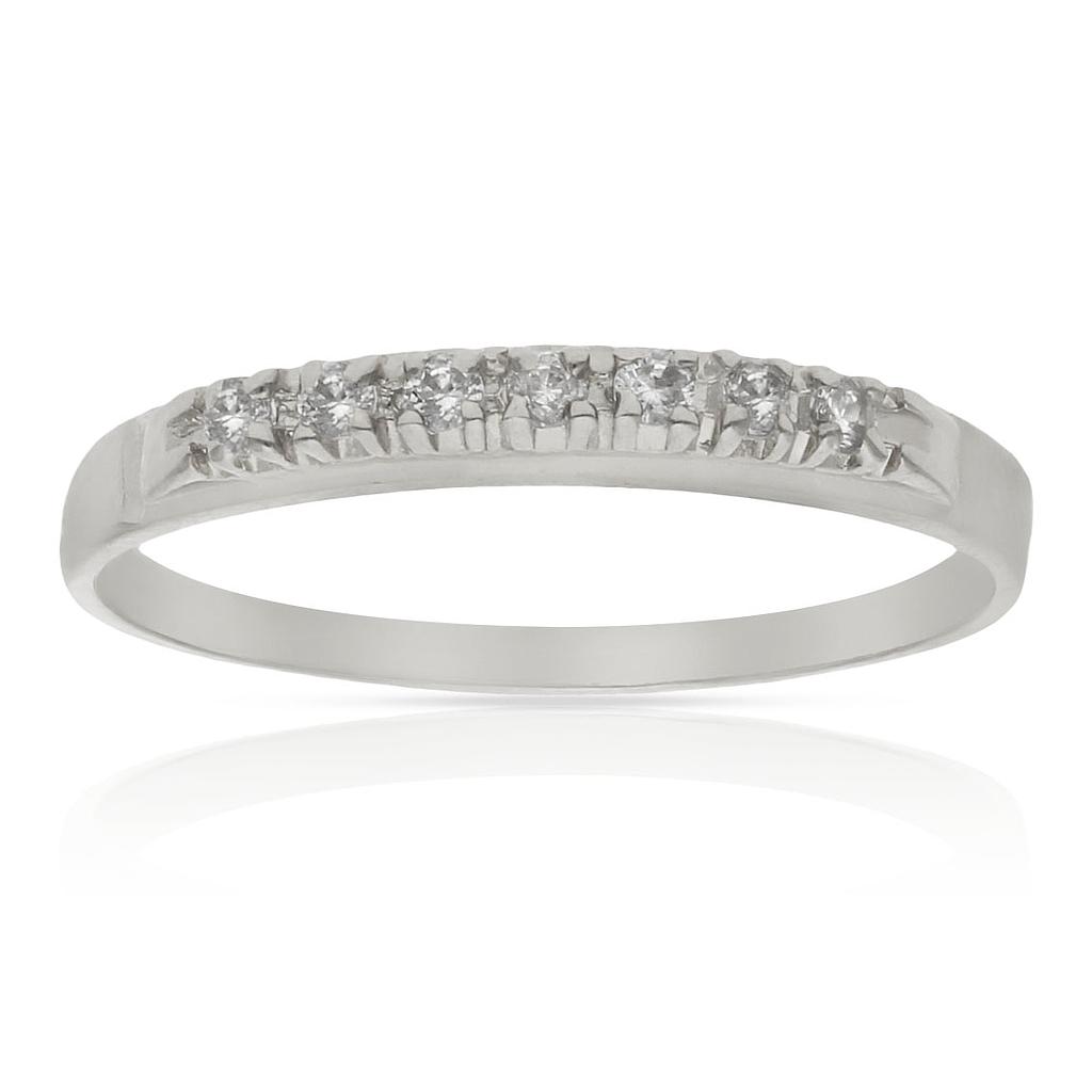 SORTIJA ORO BLANCO 18KL DIAMANTES