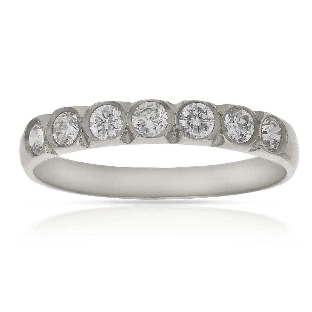 SORTIJA ORO BLANCO 18KL DIAMANTES