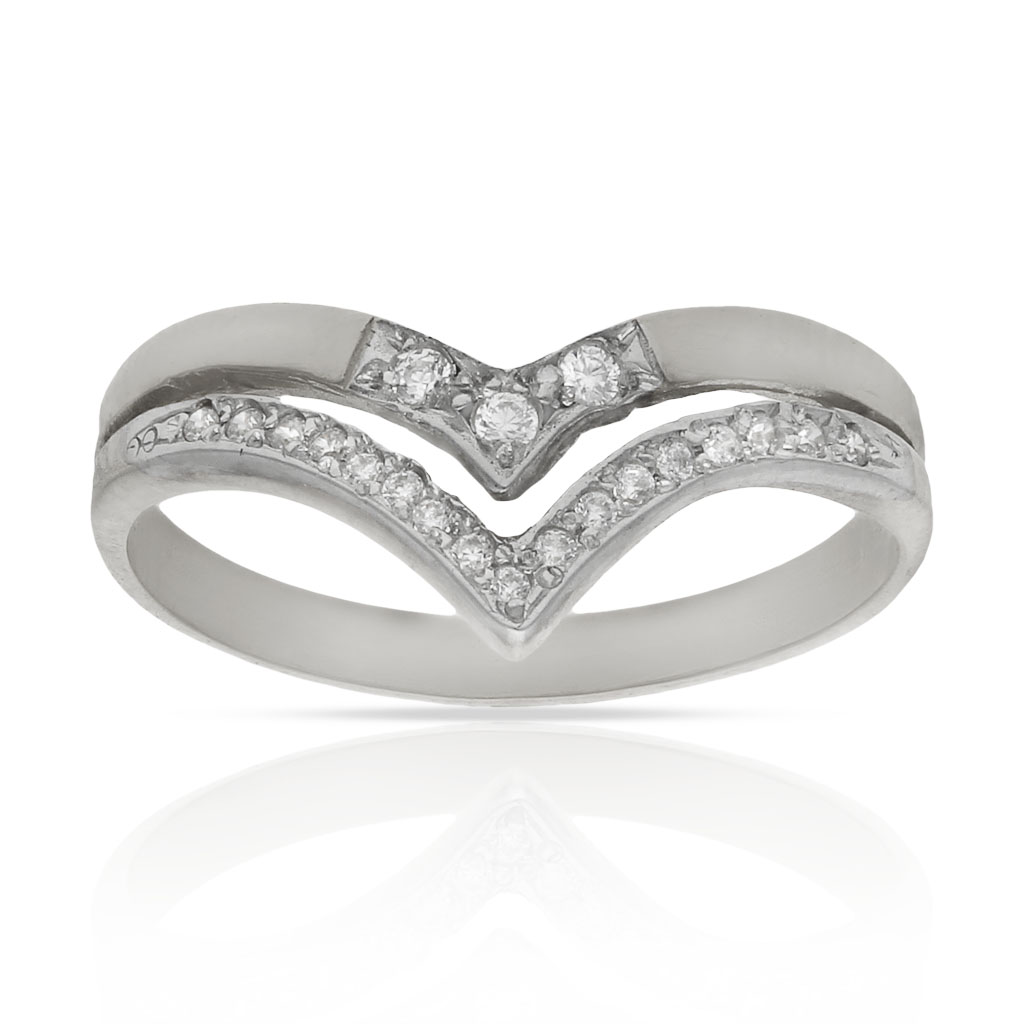 SORTIJA ORO BLANCO 18KL DIAMANTES