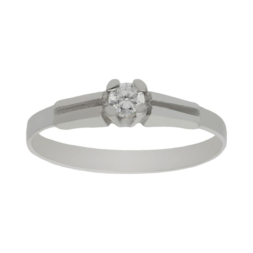 SORTIJA ORO BLANCO 18KL DIAMANTE