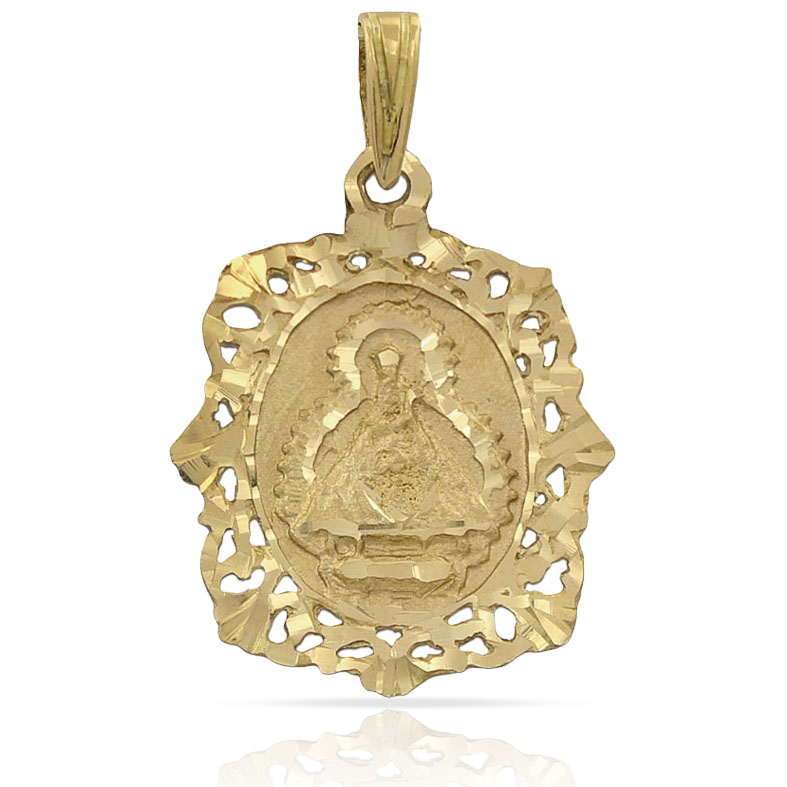 MEDALLA ORO 18KL V.DE LA CABEZA-20X26MM