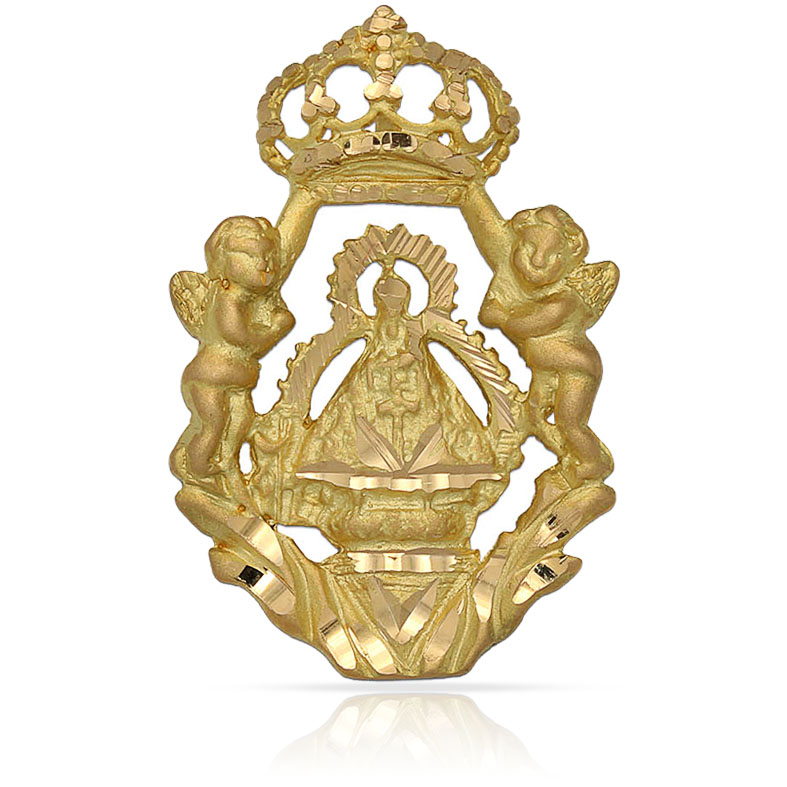 MEDALLA ORO 18KL V.DE LA CABEZA- 23X35MM