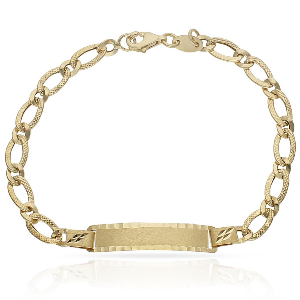 PULSERA ORO 18KL PLACA