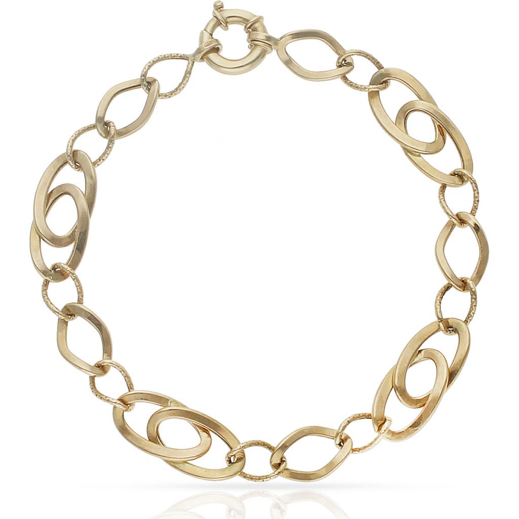 PULSERA ORO 18KL TROQUELADA