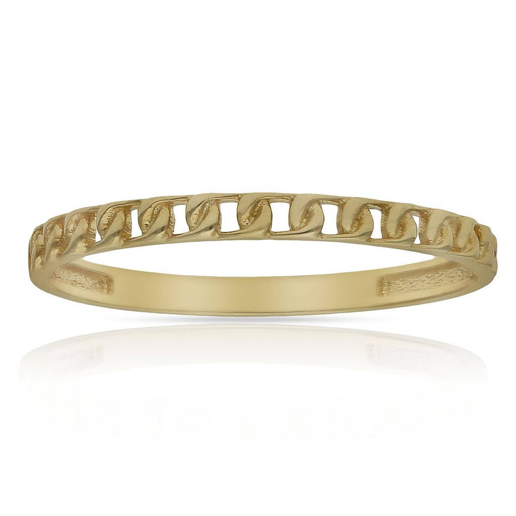 SORTIJA ORO 18KL CADENA