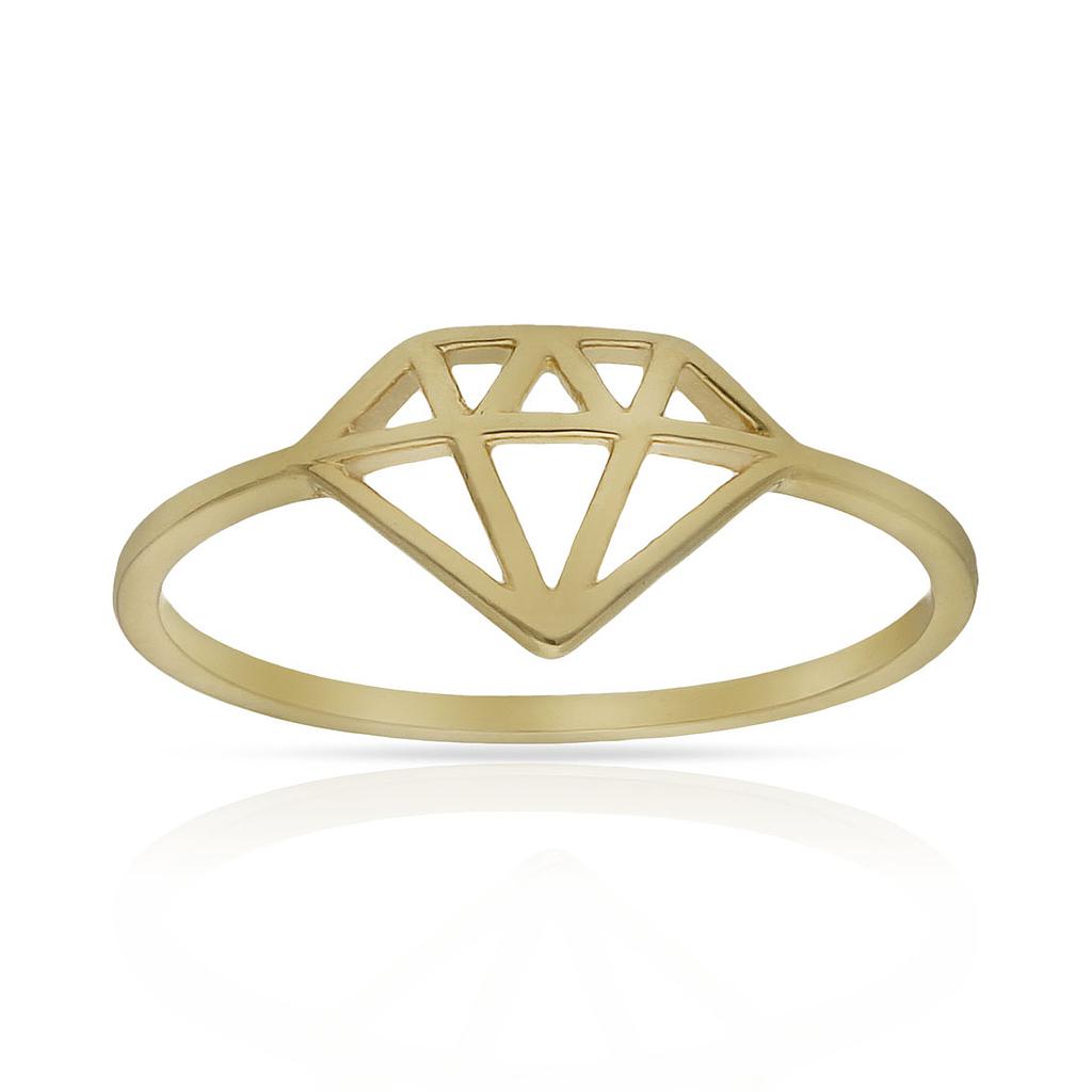 SORTIJA ORO 18KL DIAMANTE