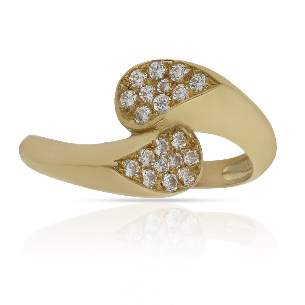 SORTIJA ORO 18KL CIRCONITAS