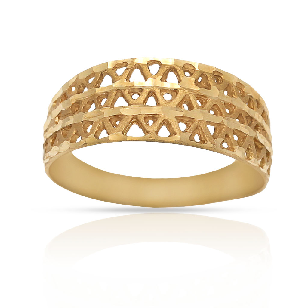 SORTIJA ORO 18KL CALADA