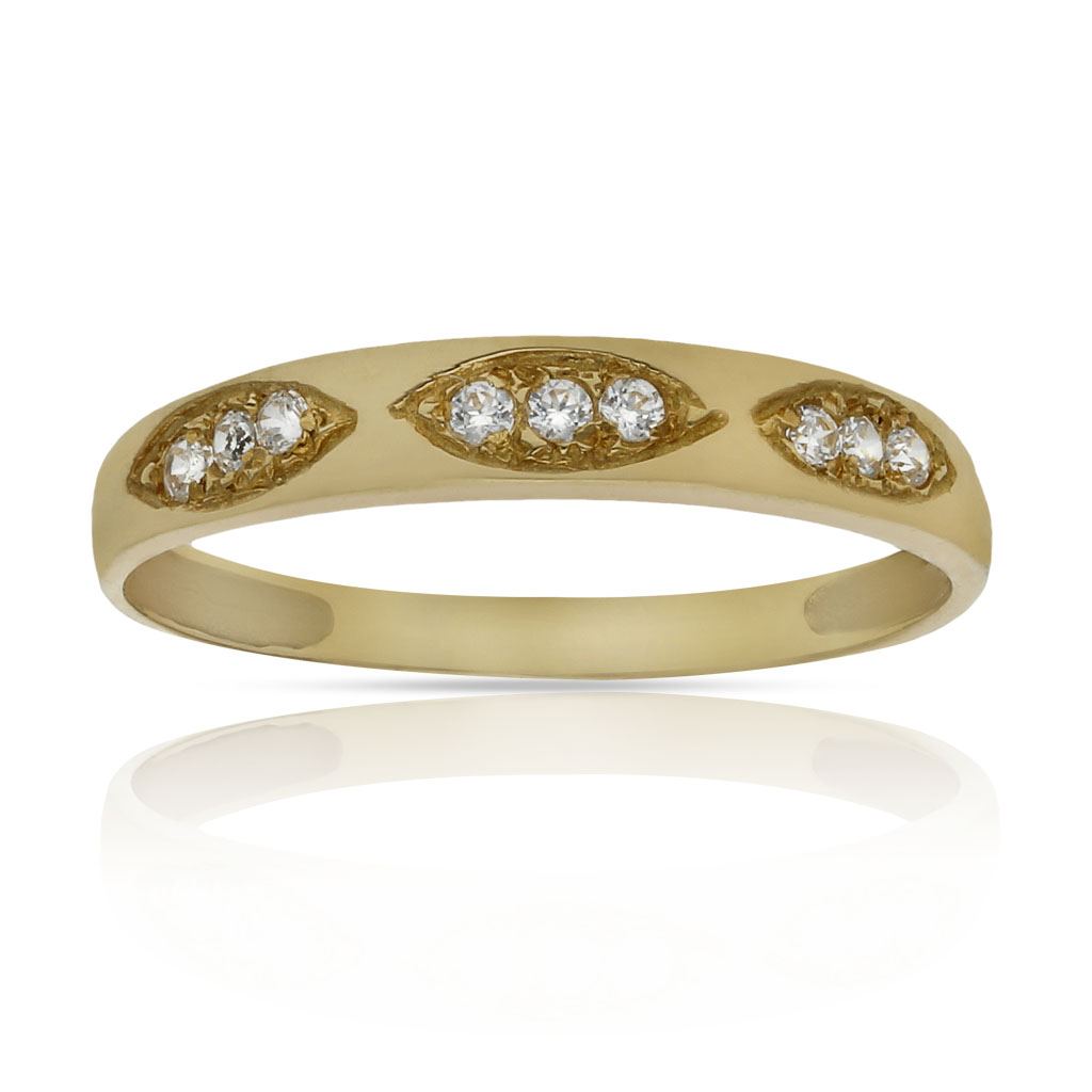 SORTIJA ORO 18KL CIRCONITAS