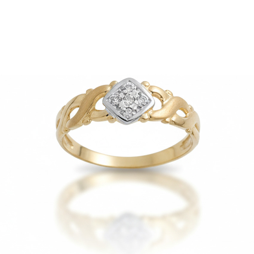 SORTIJA ORO 18KL CIRCONITAS