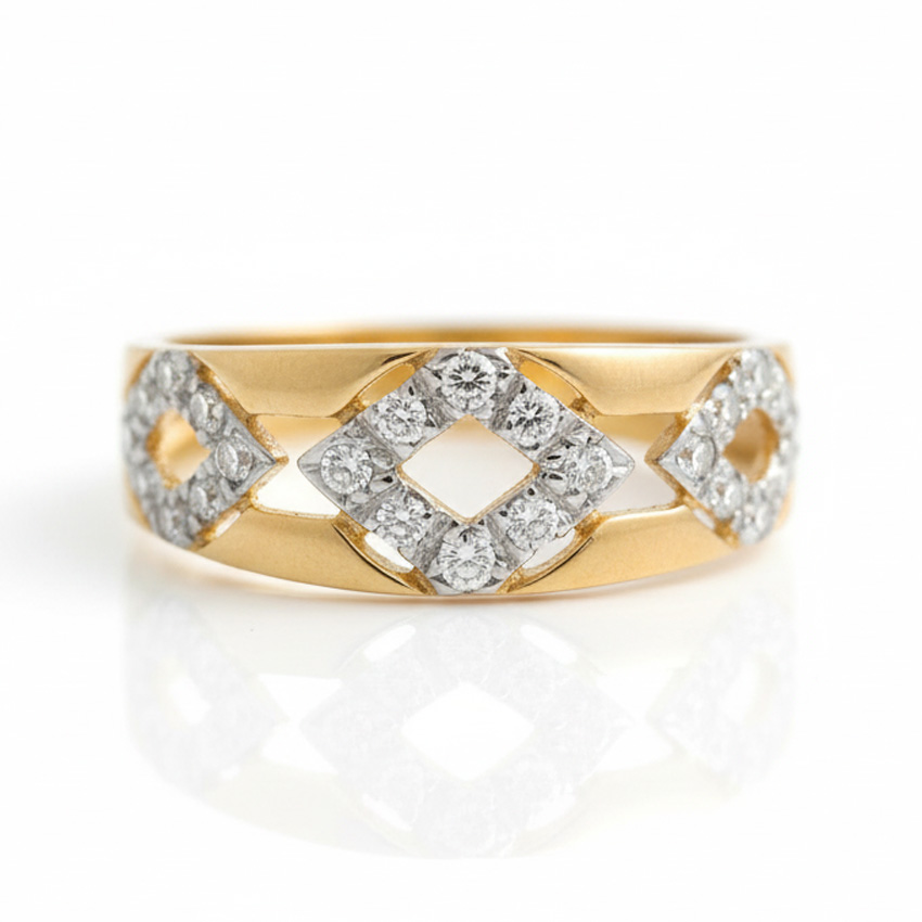 SORTIJA ORO 18KL CIRCONITAS