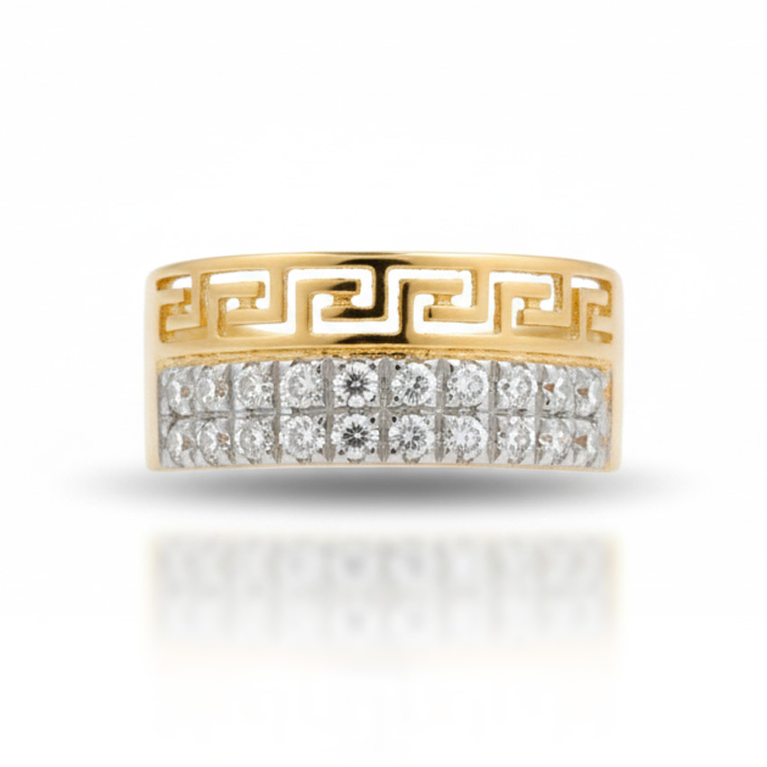 SORTIJA ORO 18KL CIRCONITAS