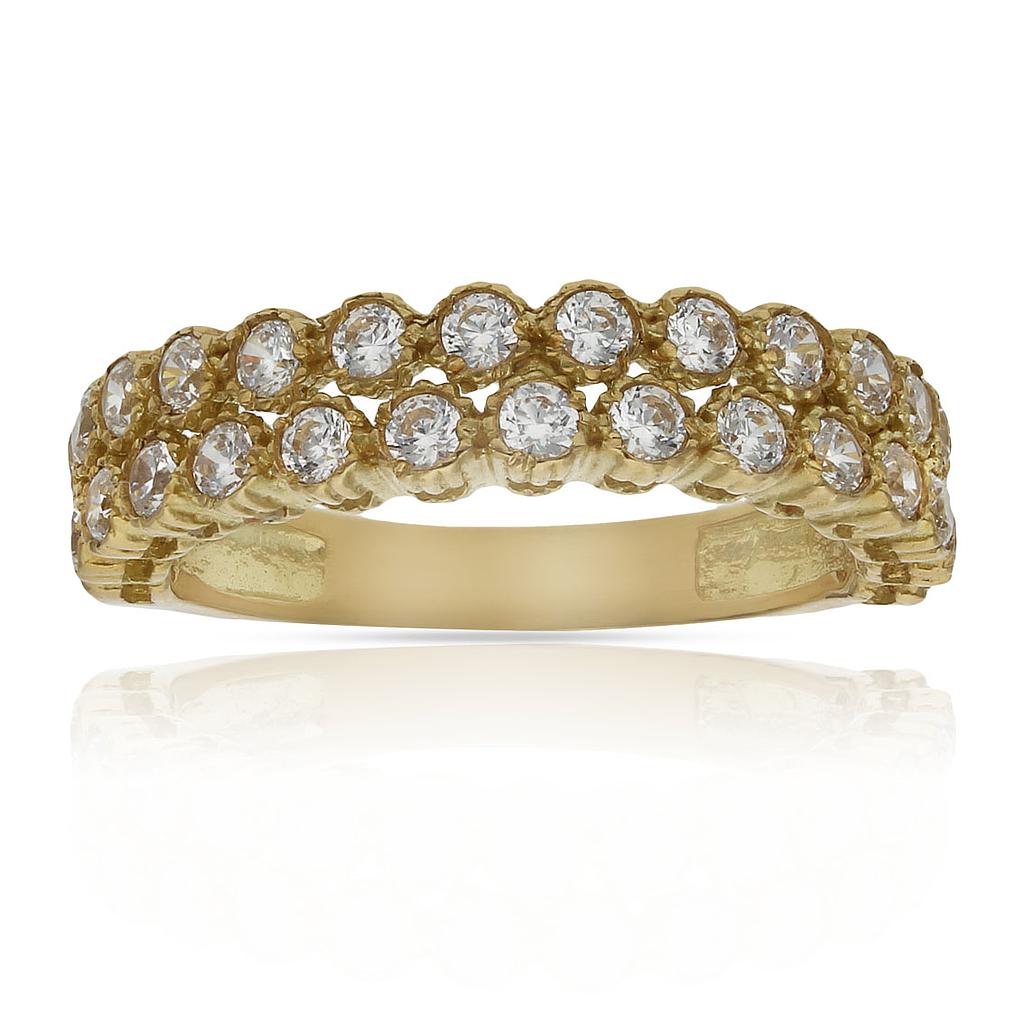 SORTIJA ORO 18KL CIRCONITAS