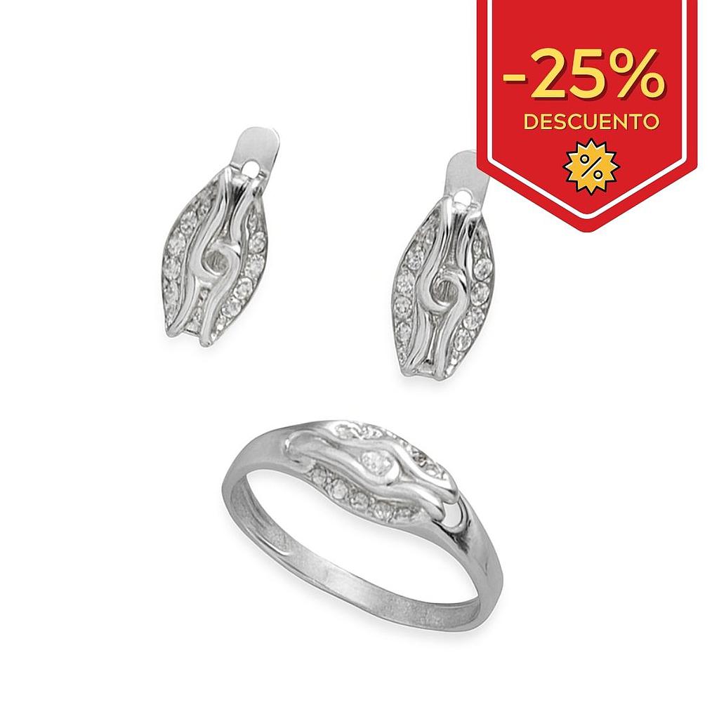 SORTIJA ORO BLANCO 18KL