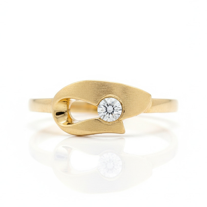 SORTIJA ORO 18KL CIRCONITA