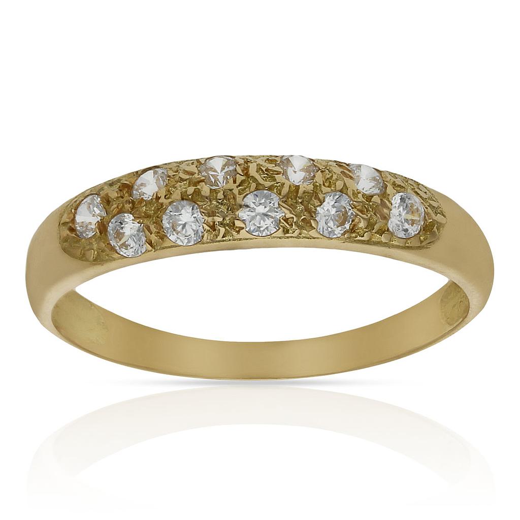 SORTIJA ORO 18KL CIRCONITAS