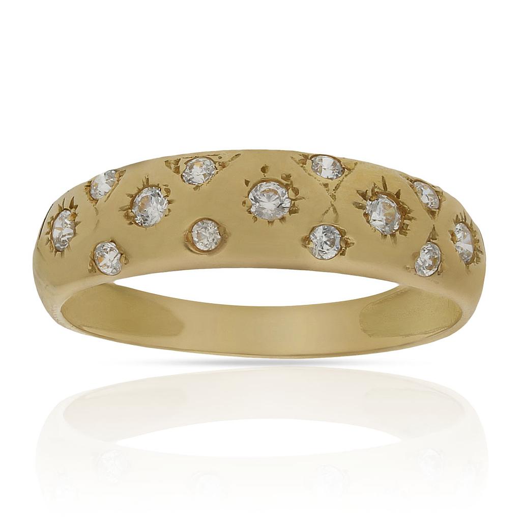 SORTIJA ORO 18KL CIRCONITAS