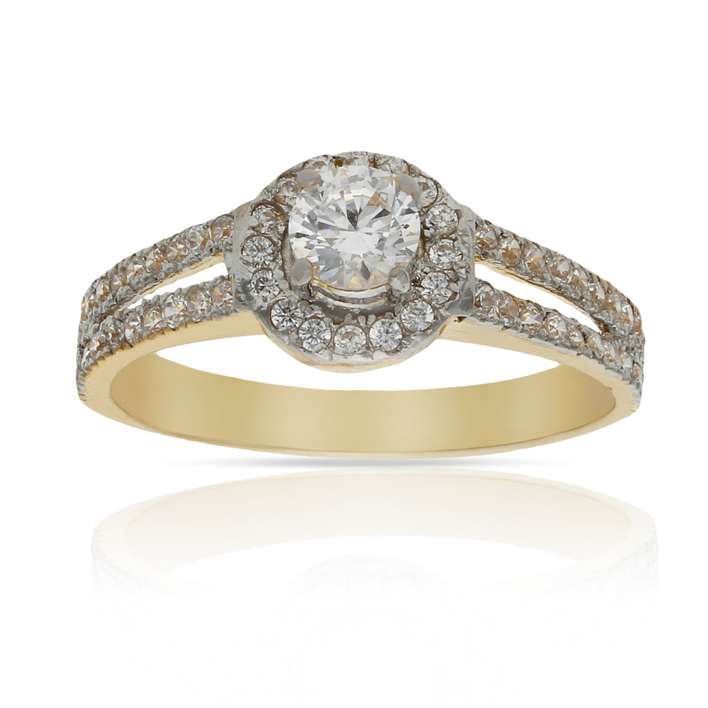 SORTIJA ORO 18KL CIRCONITAS