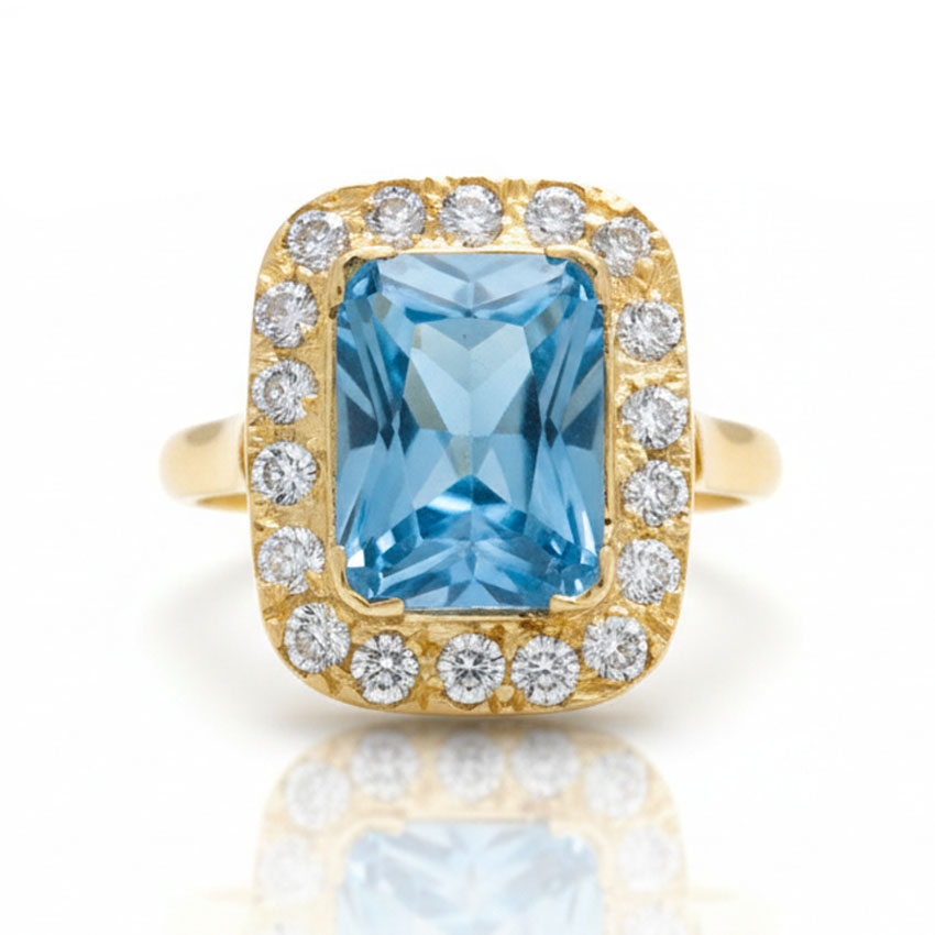 SORTIJA ORO 18KL CIRCONITAS