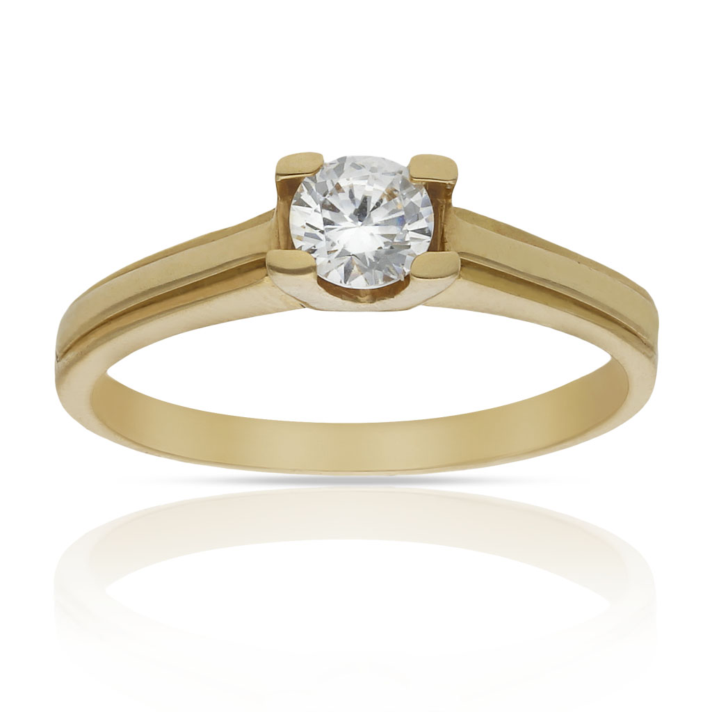 SORTIJA ORO 18KL CIRCONITA