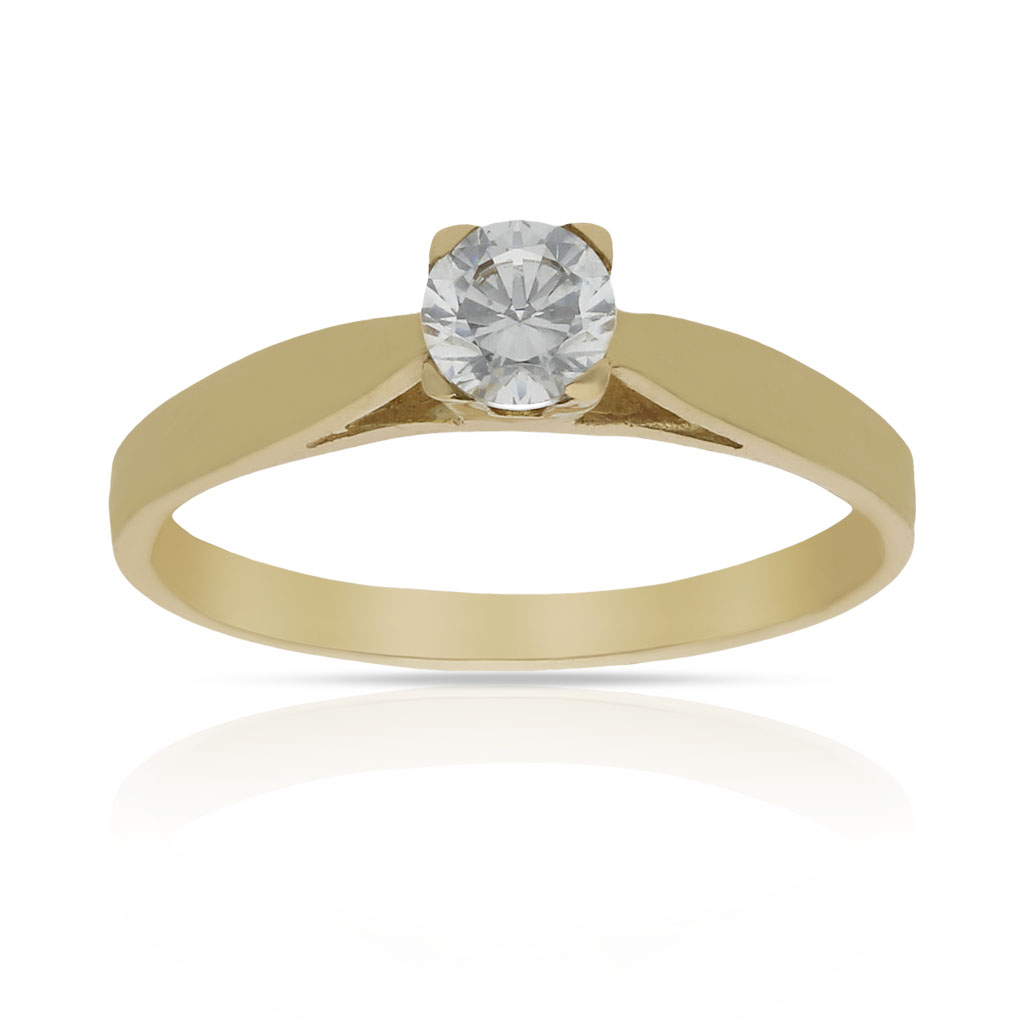 SORTIJA ORO 18KL CIRCONITA