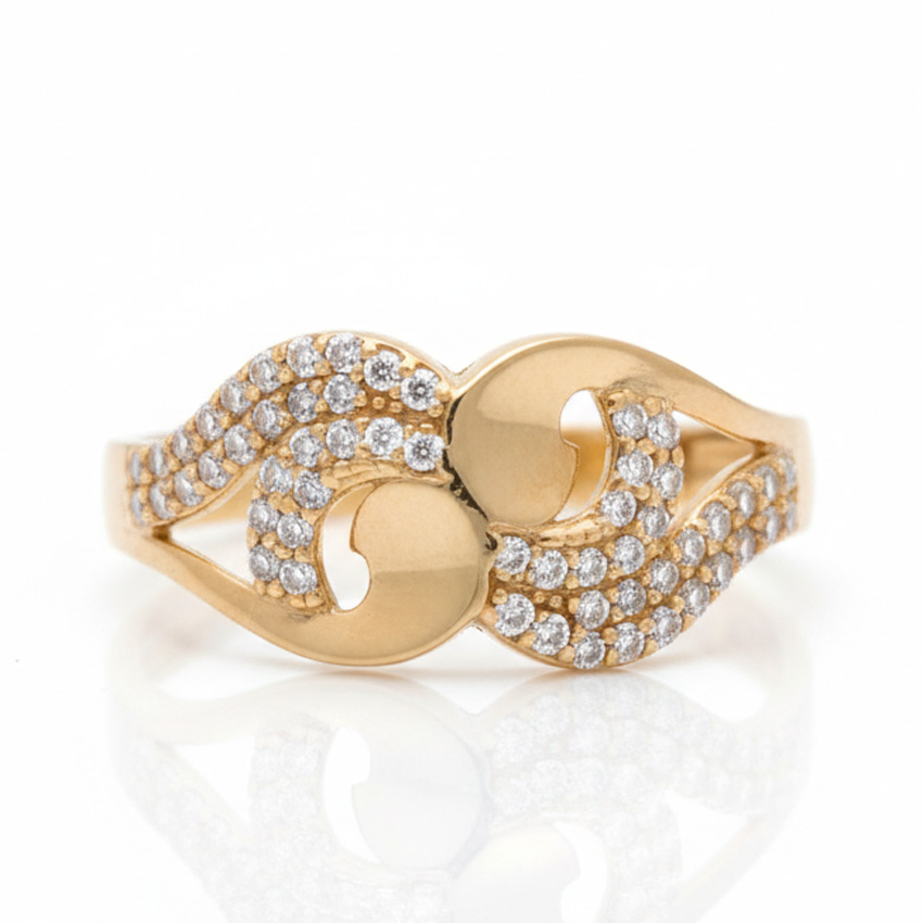 SORTIJA ORO 18KL CIRCONITAS