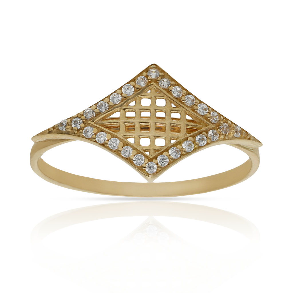 SORTIJA ORO 18KL CIRCONITAS