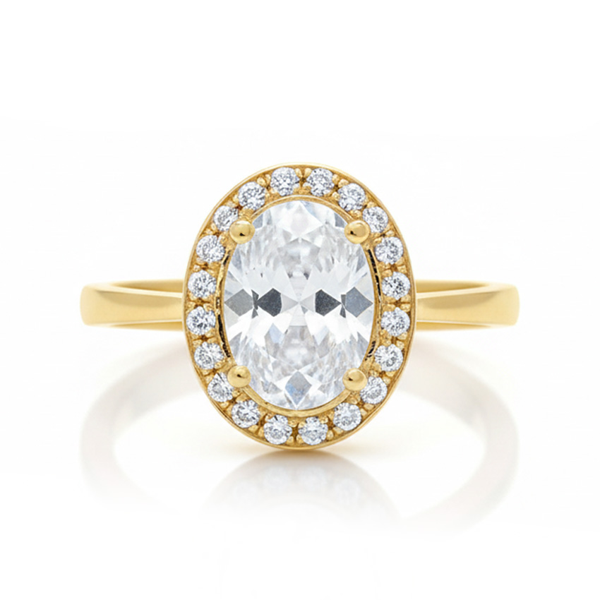 SORTIJA ORO 18KL CIRCONITAS