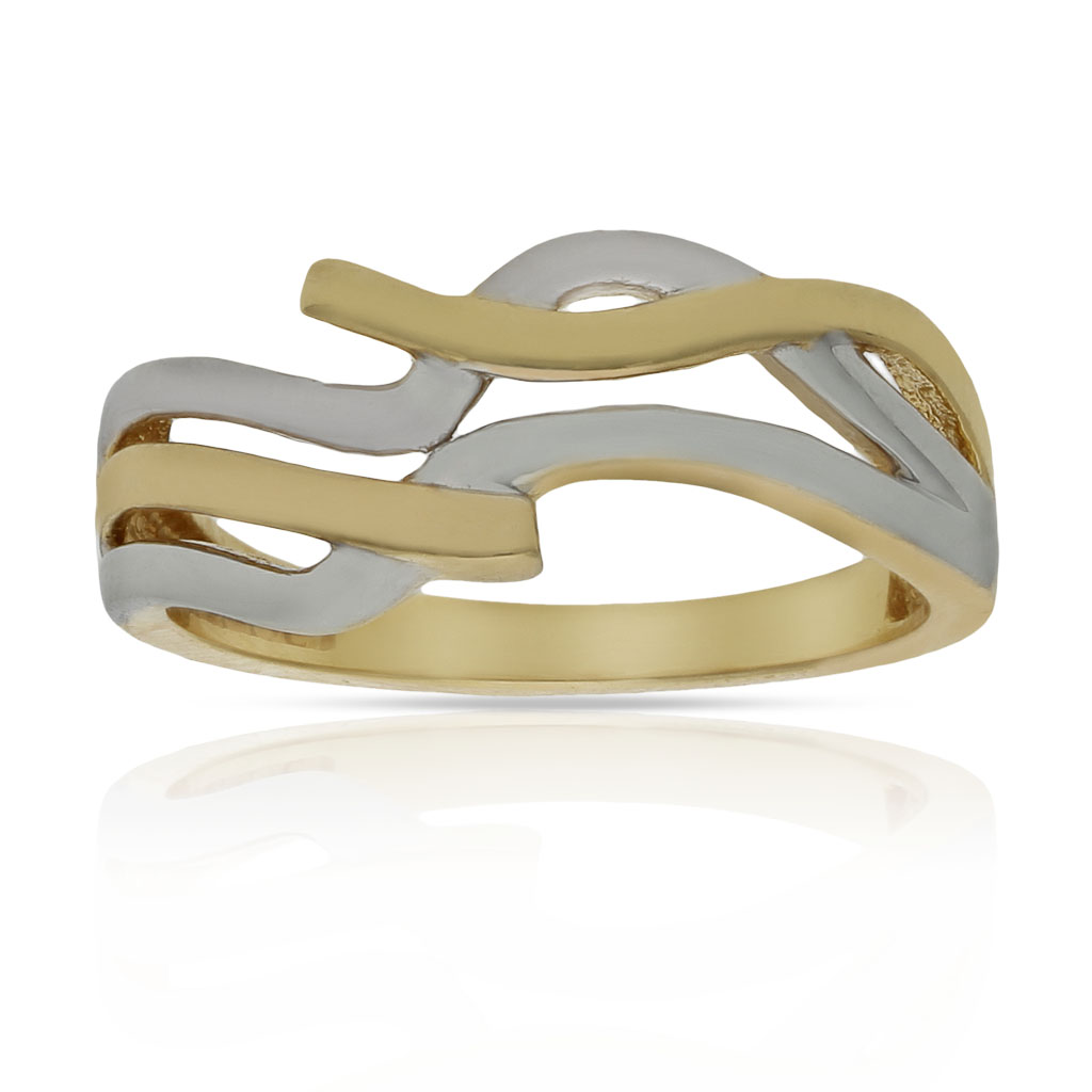 SORTIJA ORO 18KL BICOLOR
