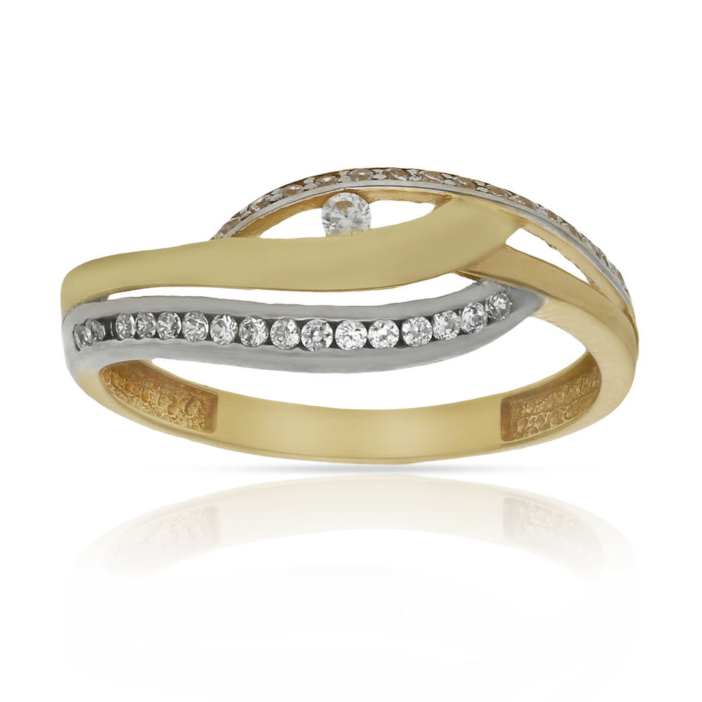 SORTIJA ORO 18KL CIRCONITAS