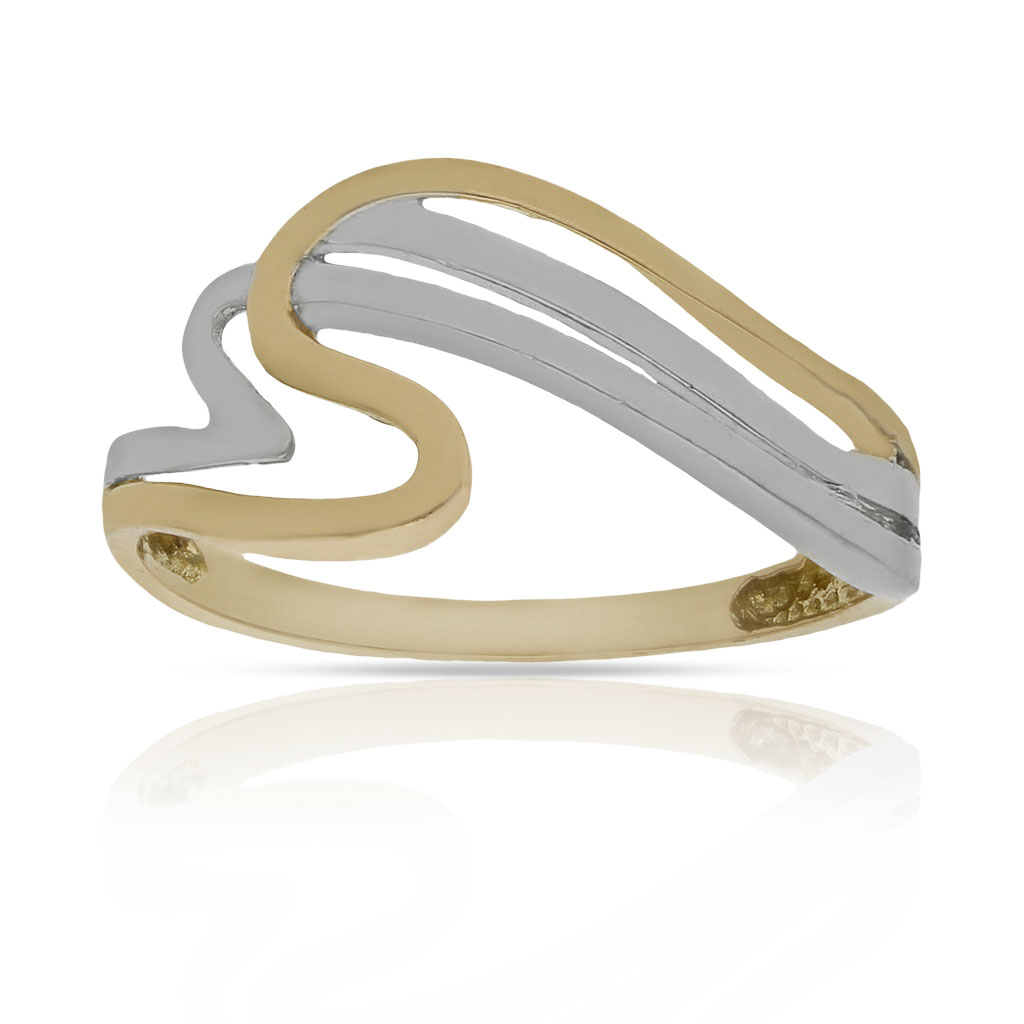 SORTIJA ORO 18KL BICOLOR