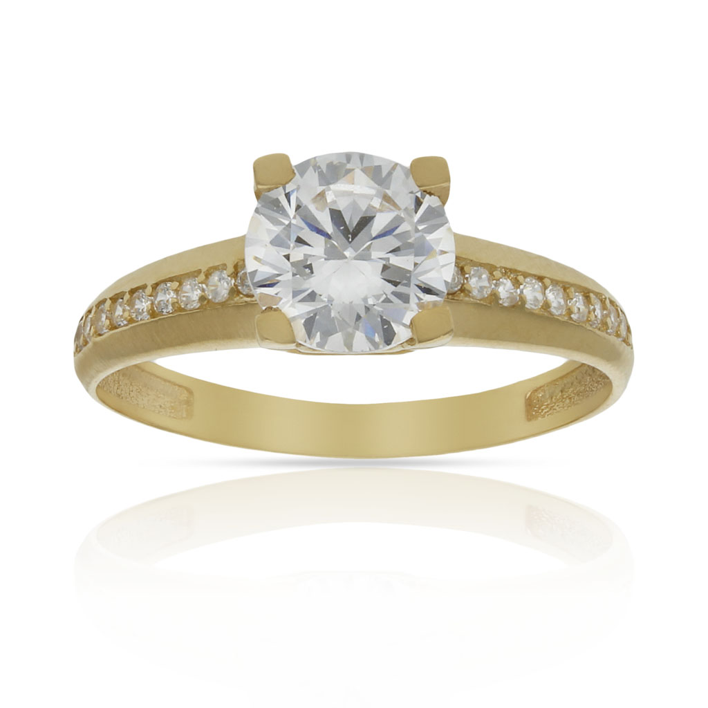 SORTIJA ORO 18KL CIRCONITAS