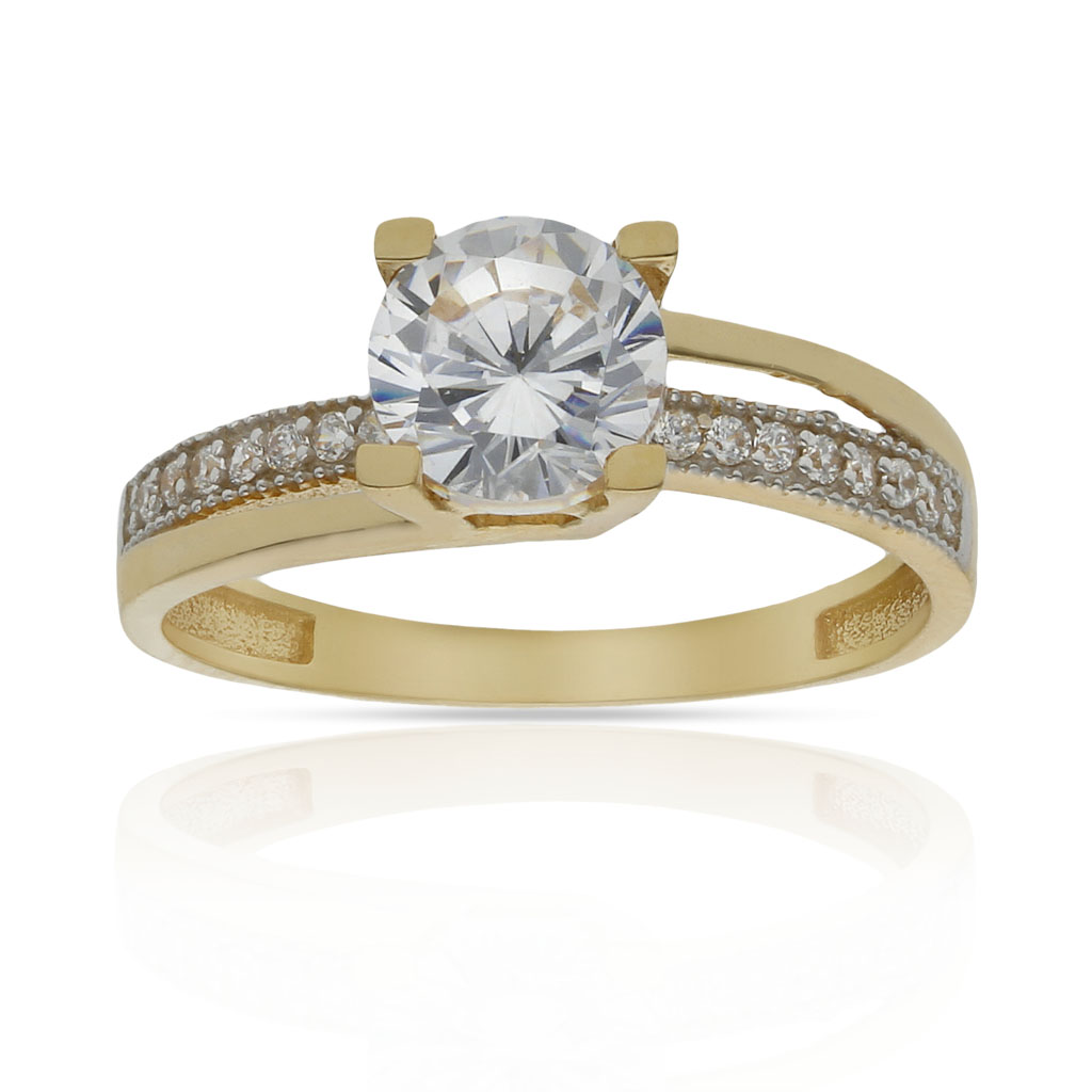 SORTIJA ORO 18KL CIRCONITAS