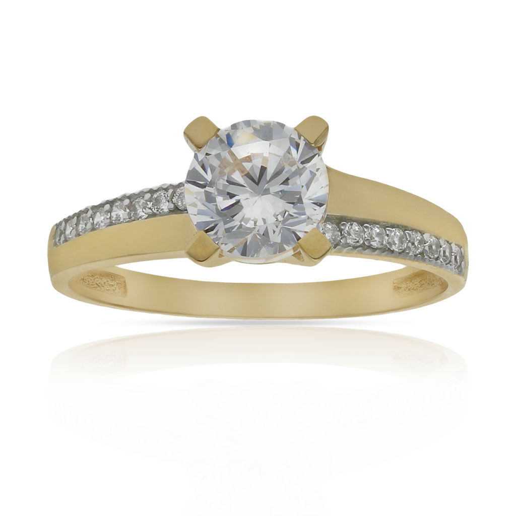 SORTIJA ORO 18KL CIRCONITAS