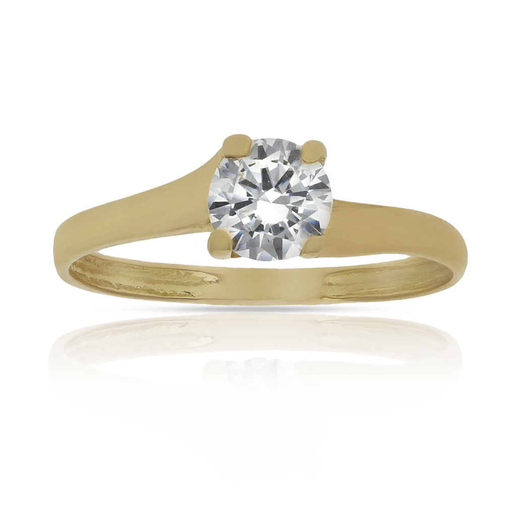 SORTIJA ORO 18KL CIRCONITA