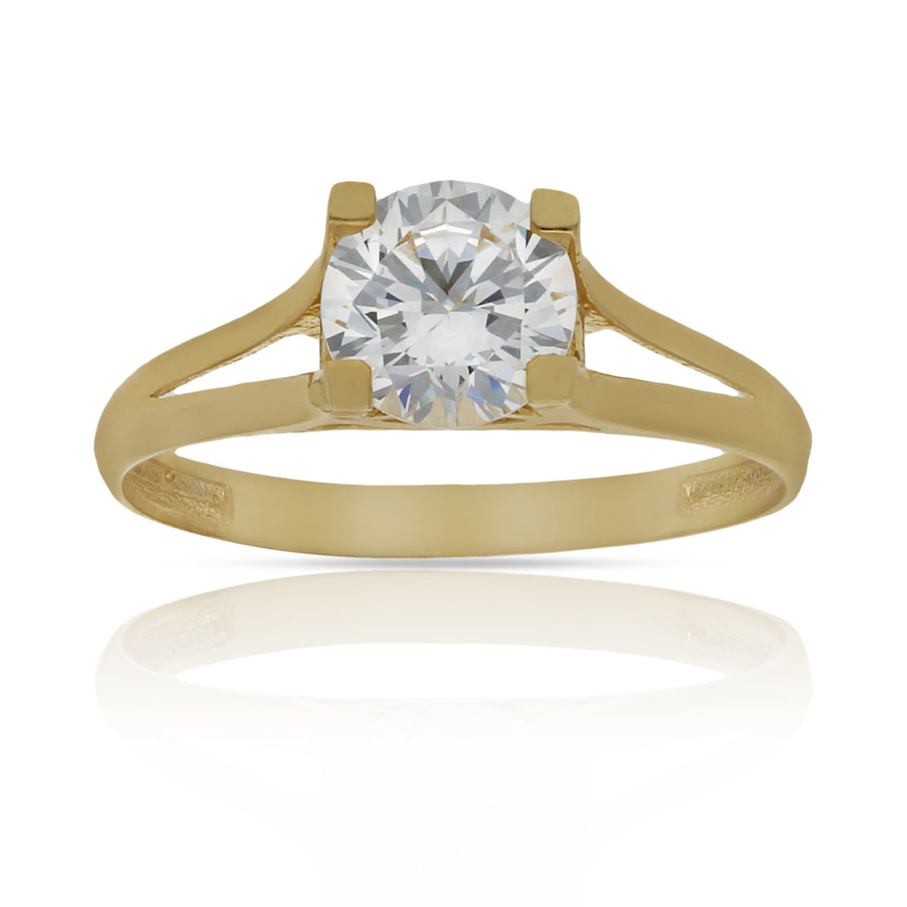 SORTIJA ORO 18KL CIRCONITA