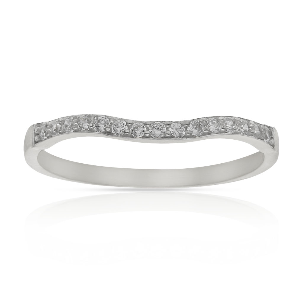 SORTIJA ORO BLANCO 18KL CIRCONITAS