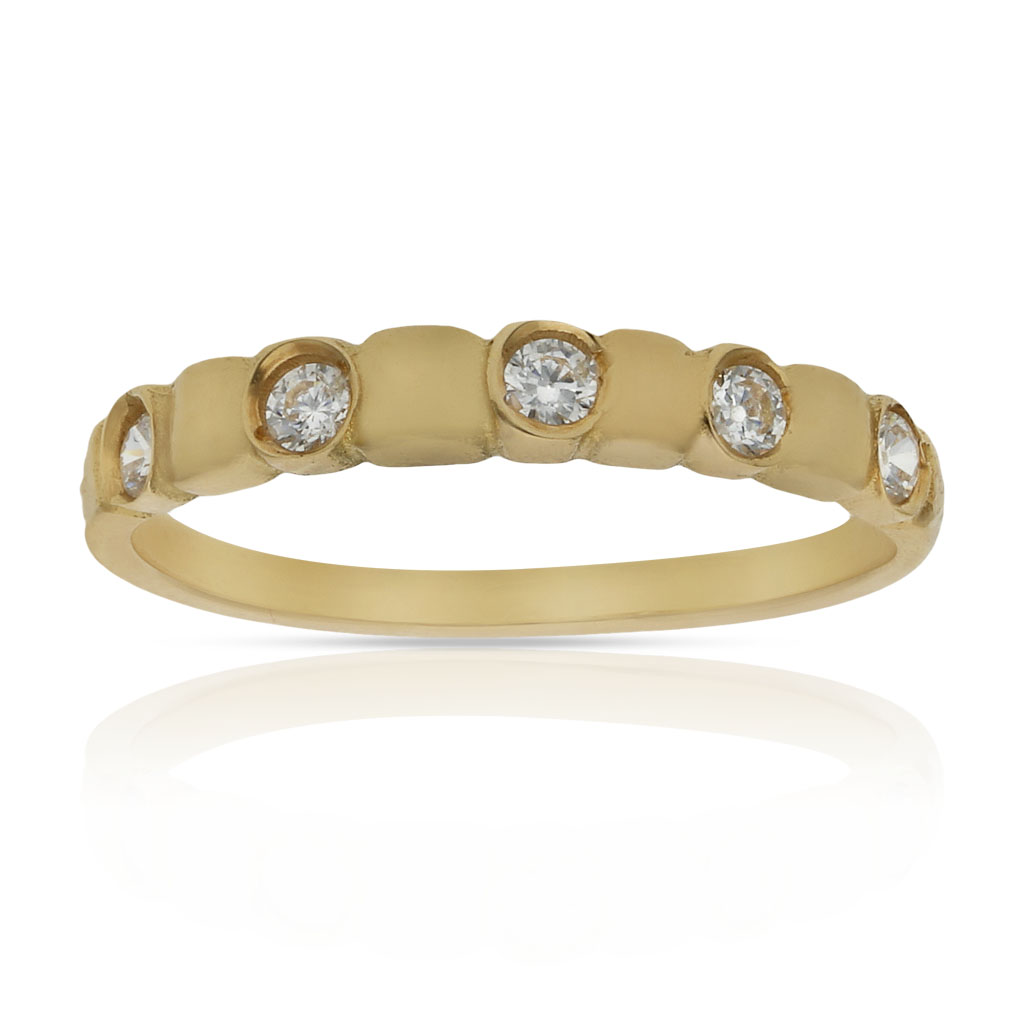 SORTIJA ORO 18KL CIRCONITAS