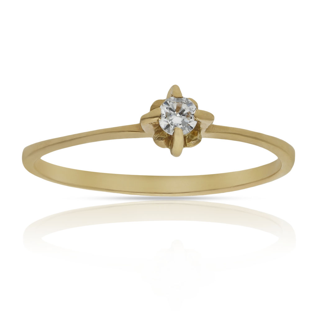 SORTIJA ORO 18KL CIRCONITA