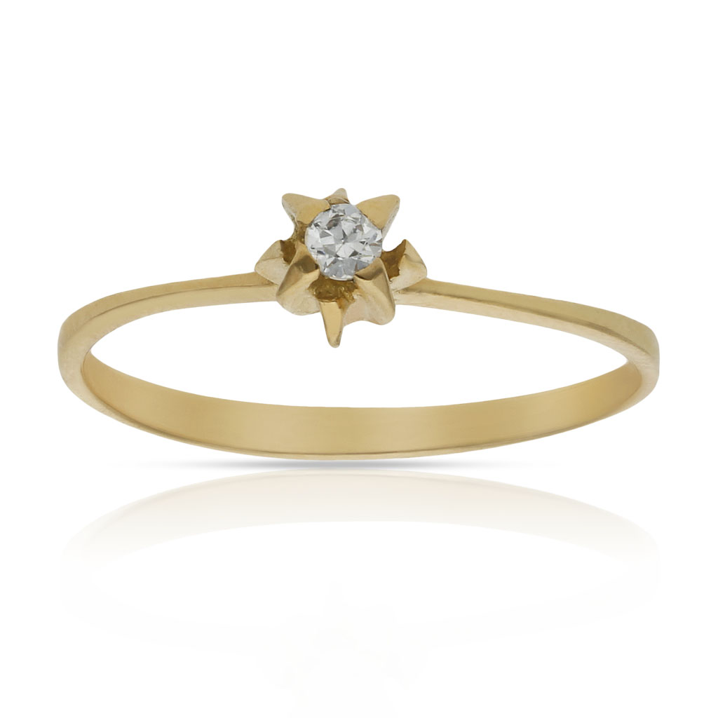 SORTIJA ORO 18KL CIRCONITA