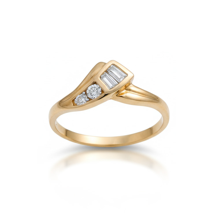 SORTIJA EN ORO DE 18KL