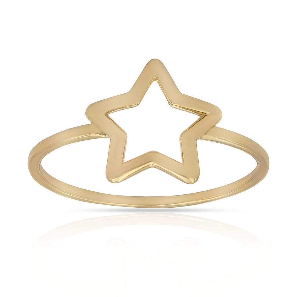 SORTIJA ESTRELLA ORO 18KL