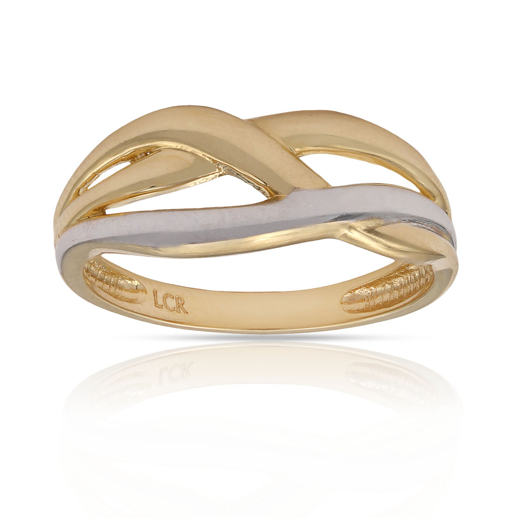 SORTIJA ORO 18KL BICOLOR